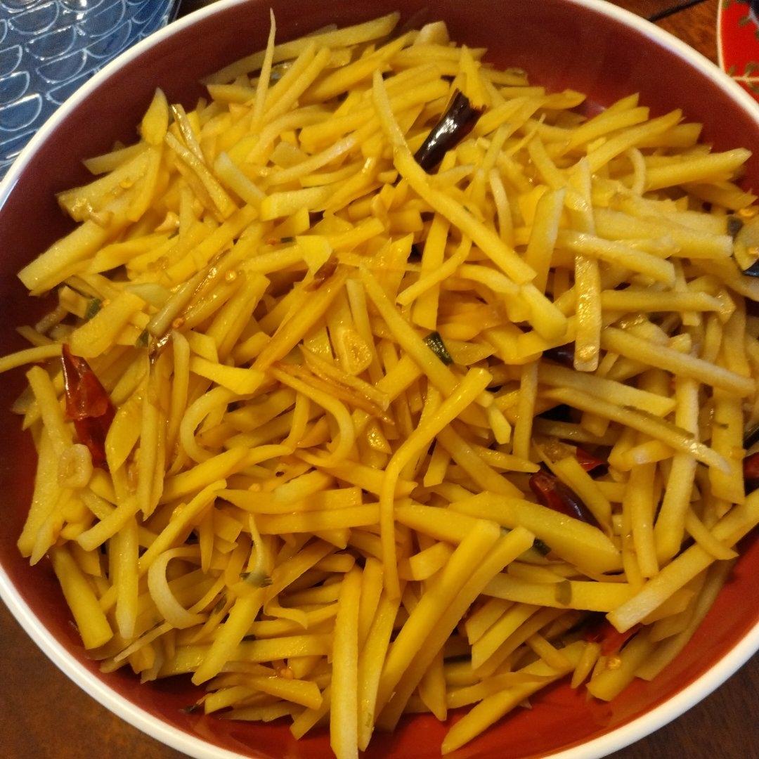 醋溜土豆丝（家庭版小炒）