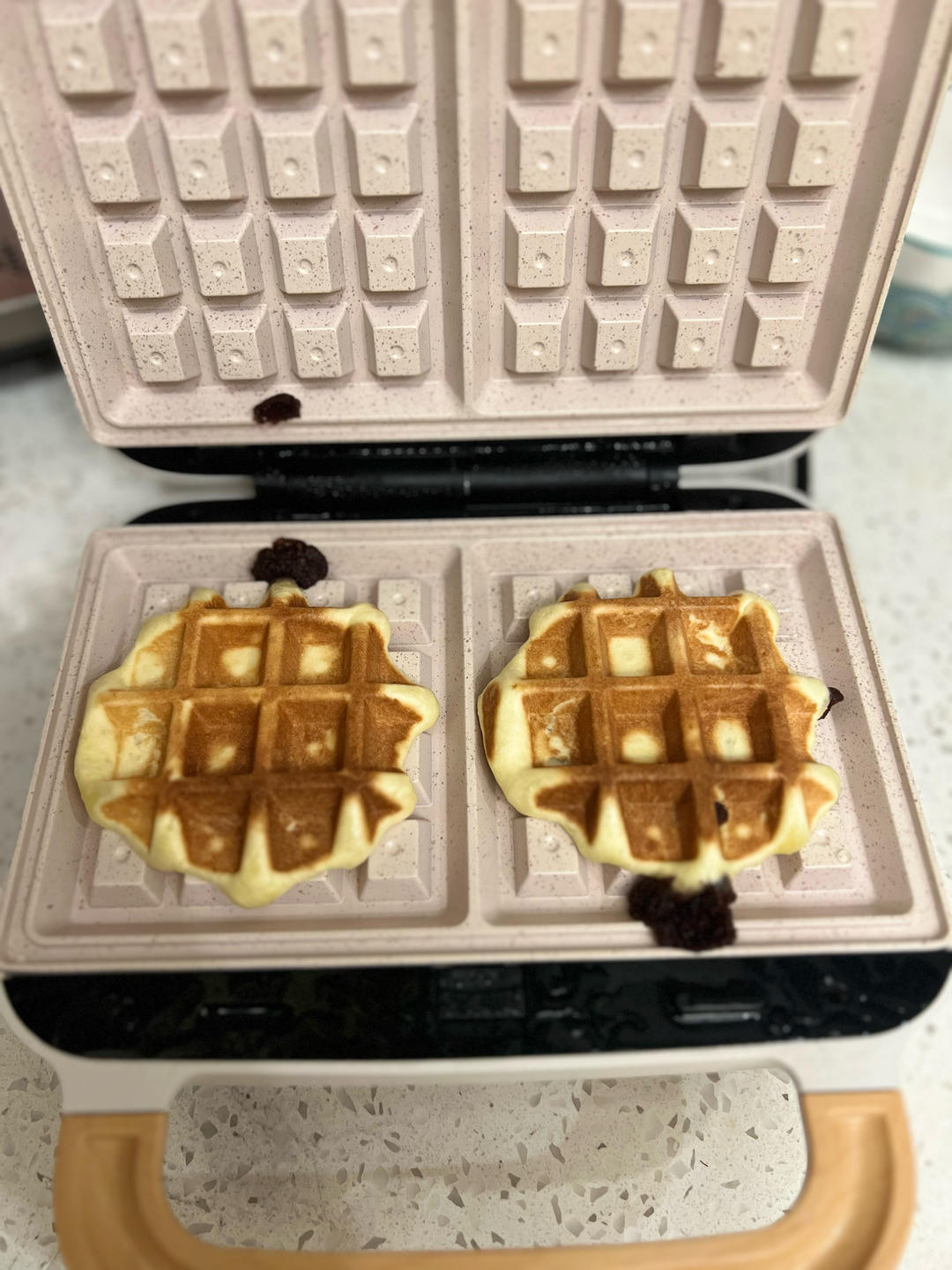 紫米华夫饼