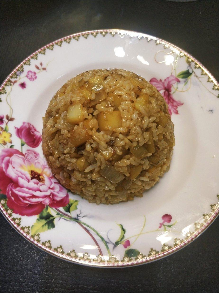 孜然土豆炒饭
