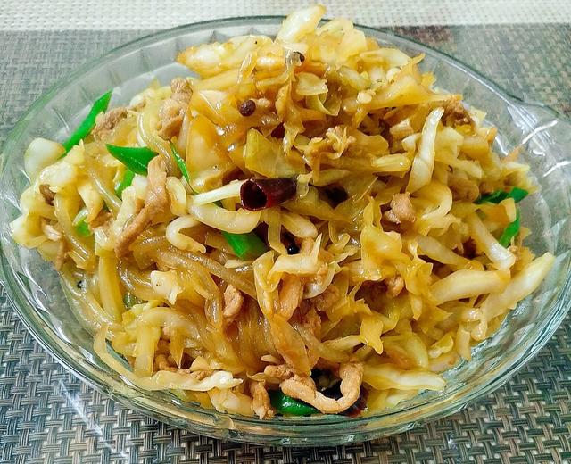 酸菜肉丝粉条的做法