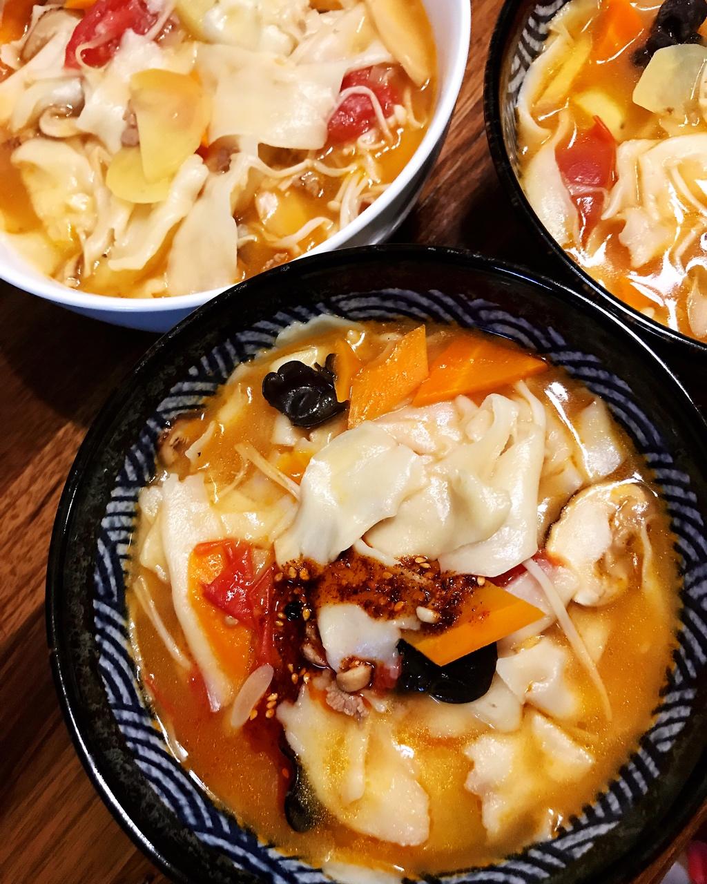 新疆汤饭（揪片子）附揪面片图解