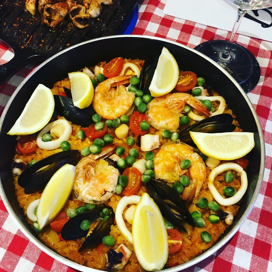 【曼食慢语】Seafood Paella 西班牙海鲜饭