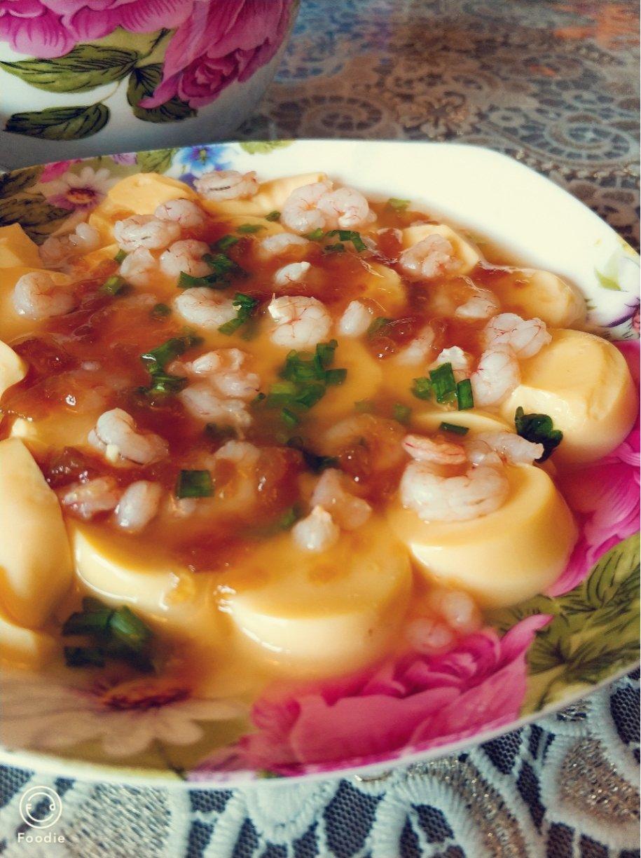 日本豆腐蒸虾仁