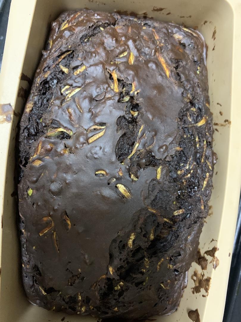 巧克力西葫芦快手面包（健康巧克力“蛋糕”）丨健康·烘焙