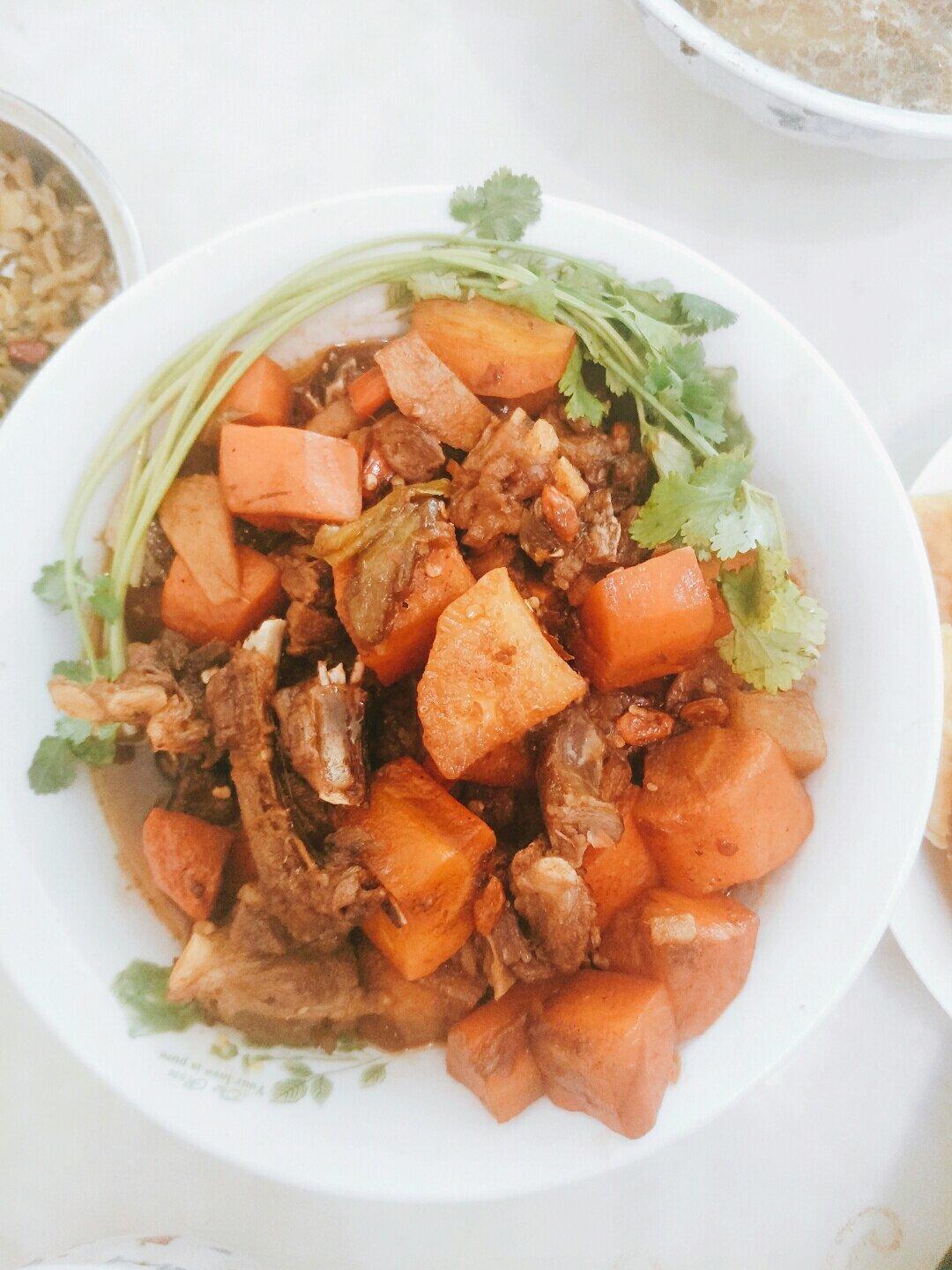 红焖羊肉