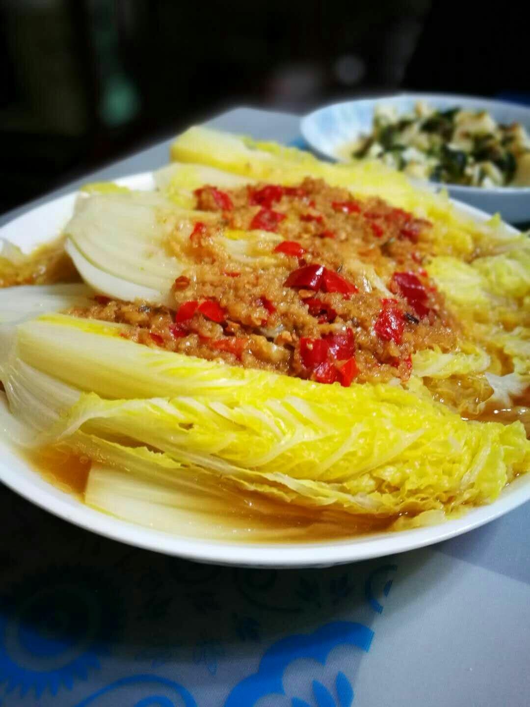 蒜蓉粉丝娃娃菜