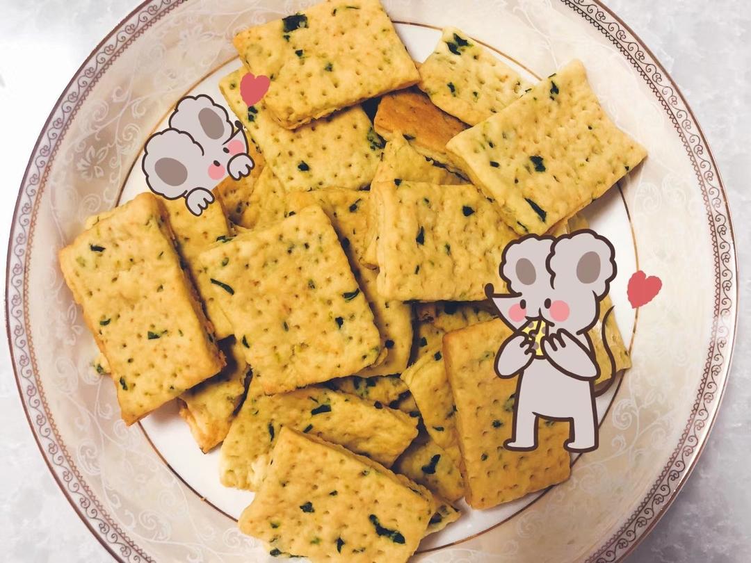 无糖香葱苏打咸饼干