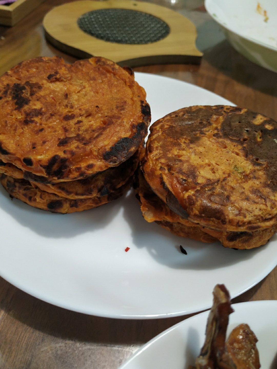 辣白菜饼