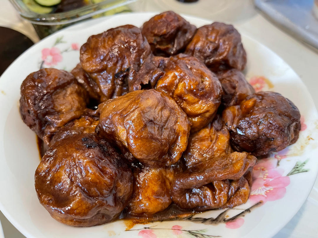 【上海本帮菜】油面筋塞肉（汤汁超下饭）