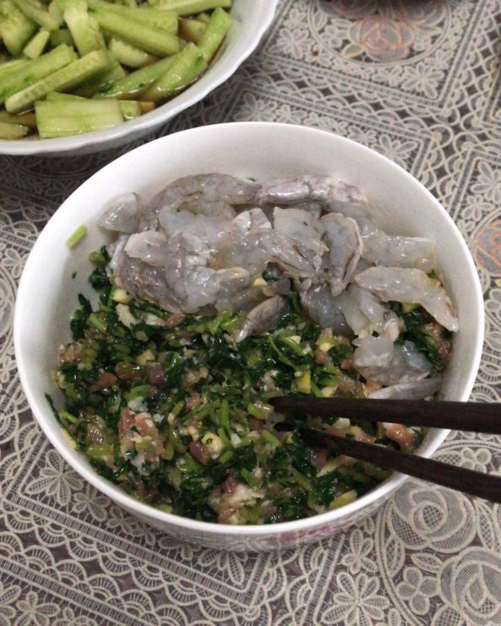 马兰头素馄饨