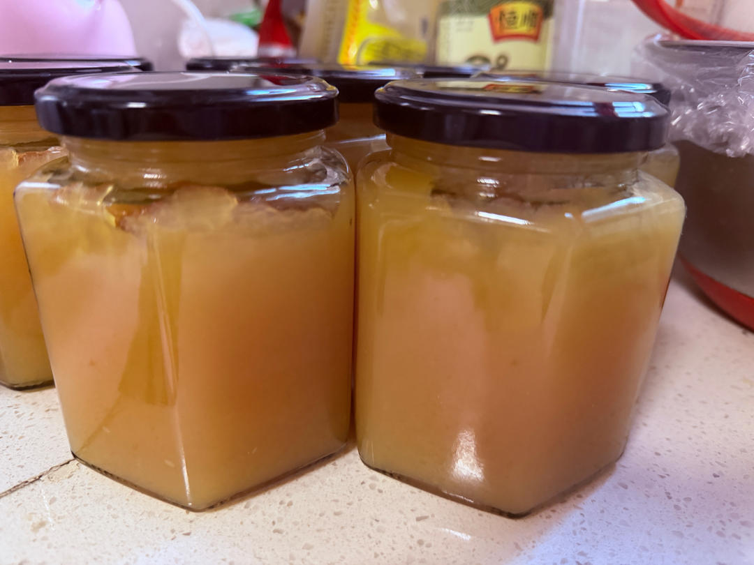 自制天然苹果酱