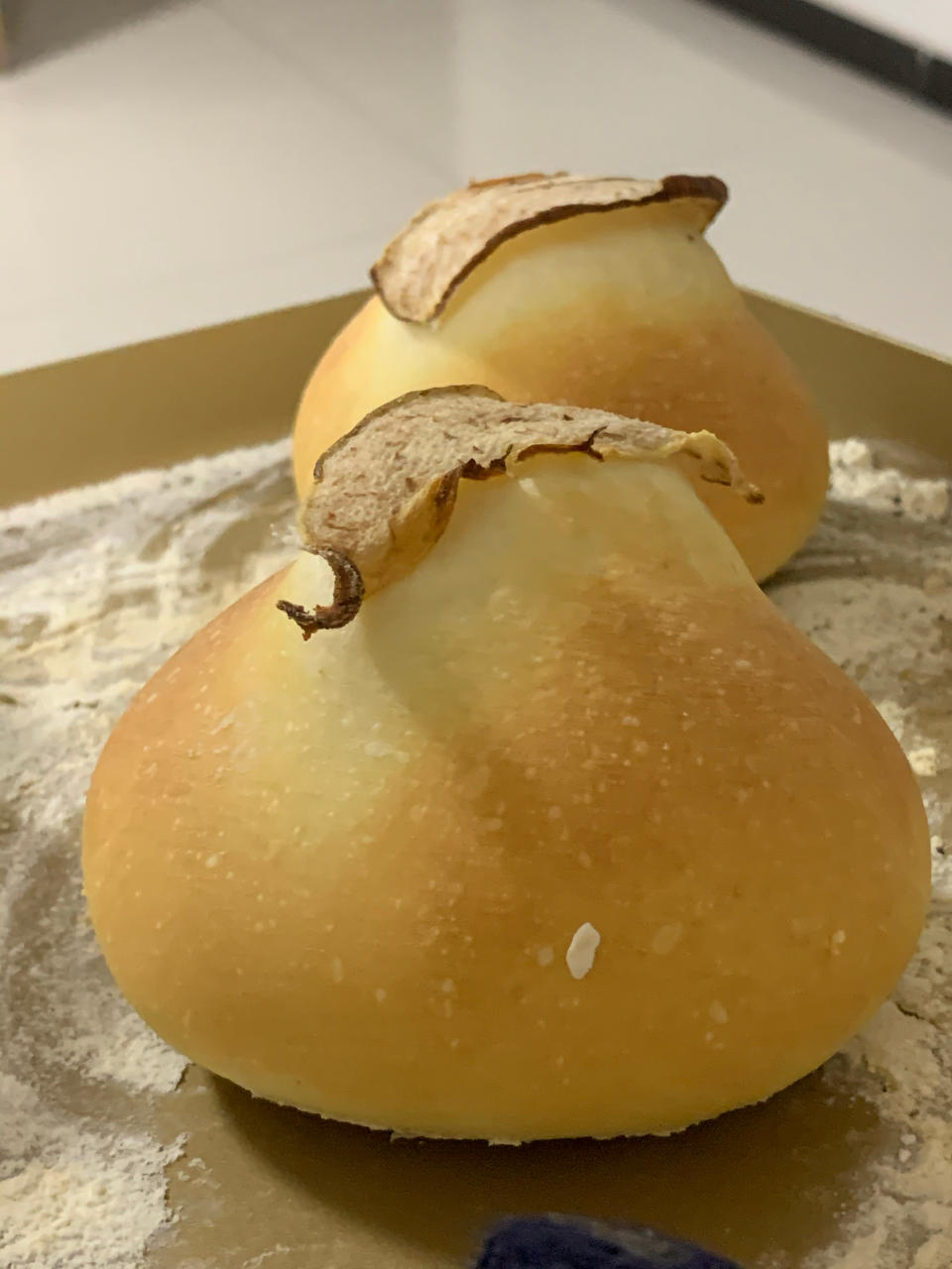 『青森苹果卡仕达面包』