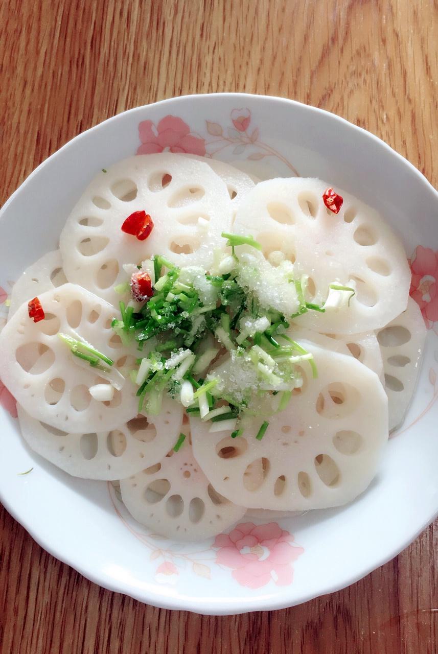 凉拌藕片