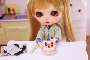 娃娃食谱-草莓奶油红茶戚风蛋糕的做法 步骤17