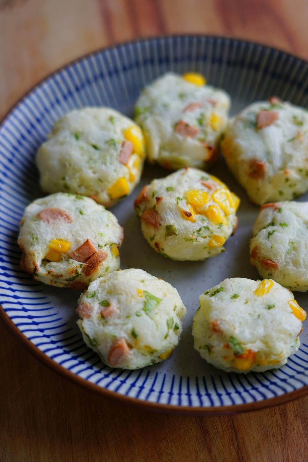 山药小饼（空气炸锅版）的做法