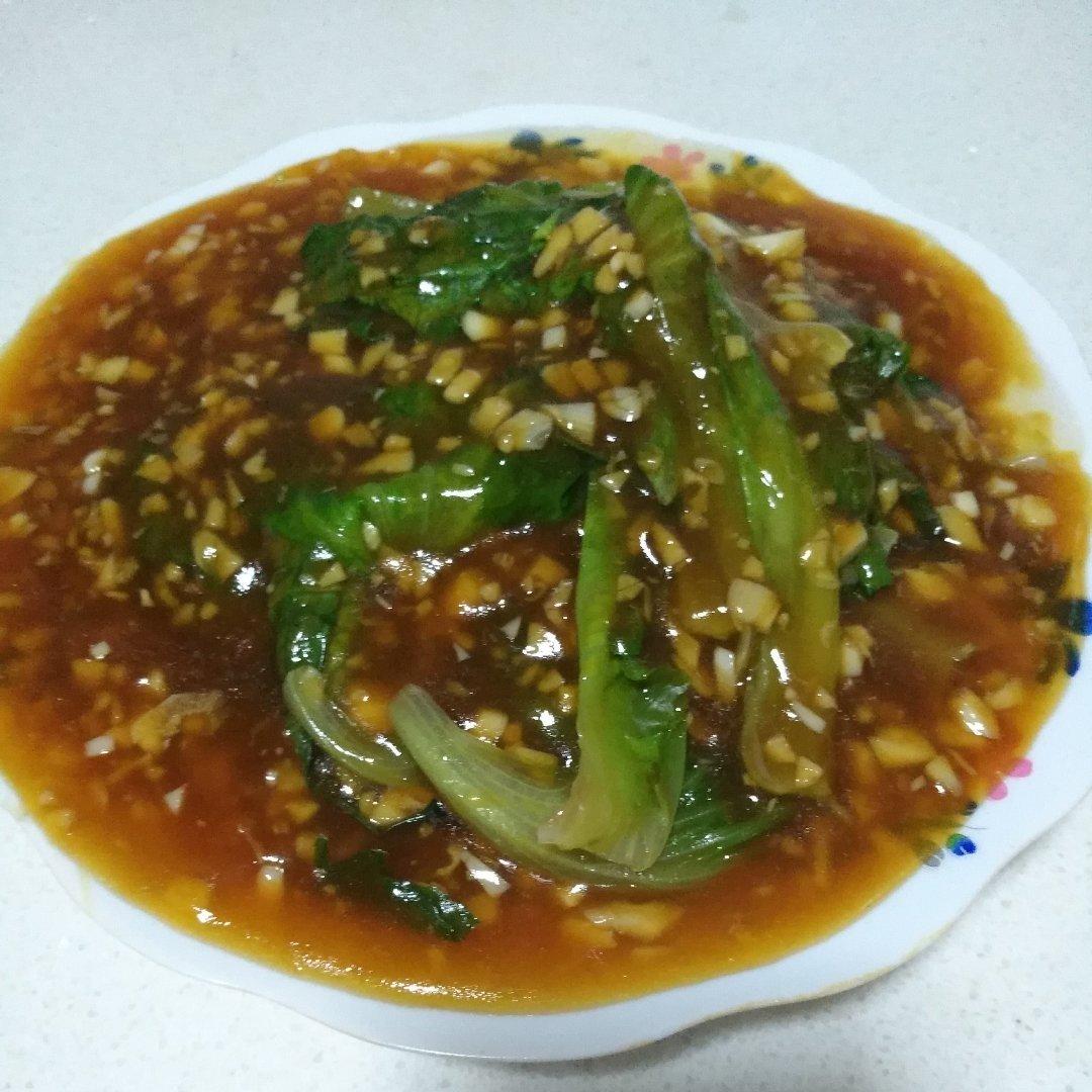 家常菜 蚝油生菜