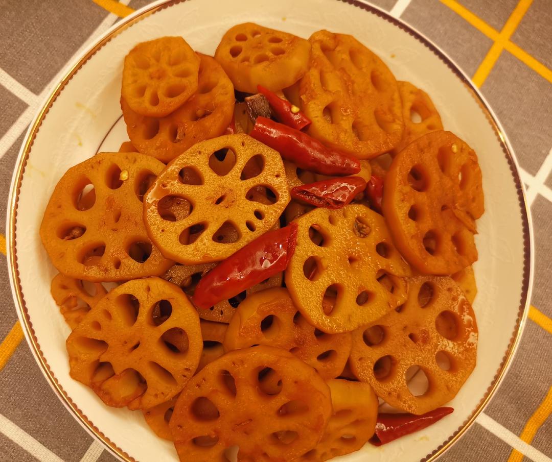 不用再去买卤藕片啦