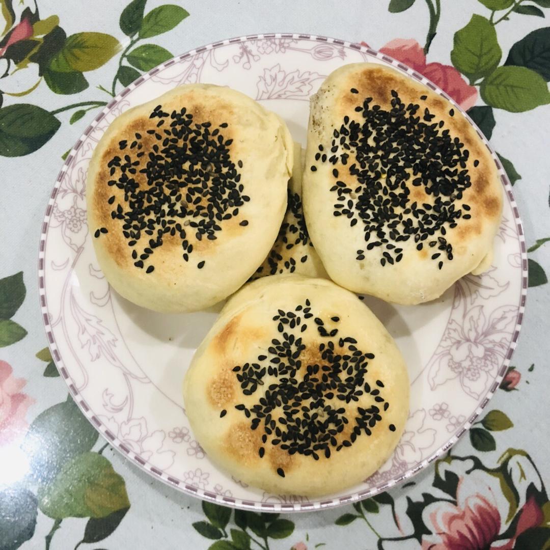酥香松软的椒盐烧饼