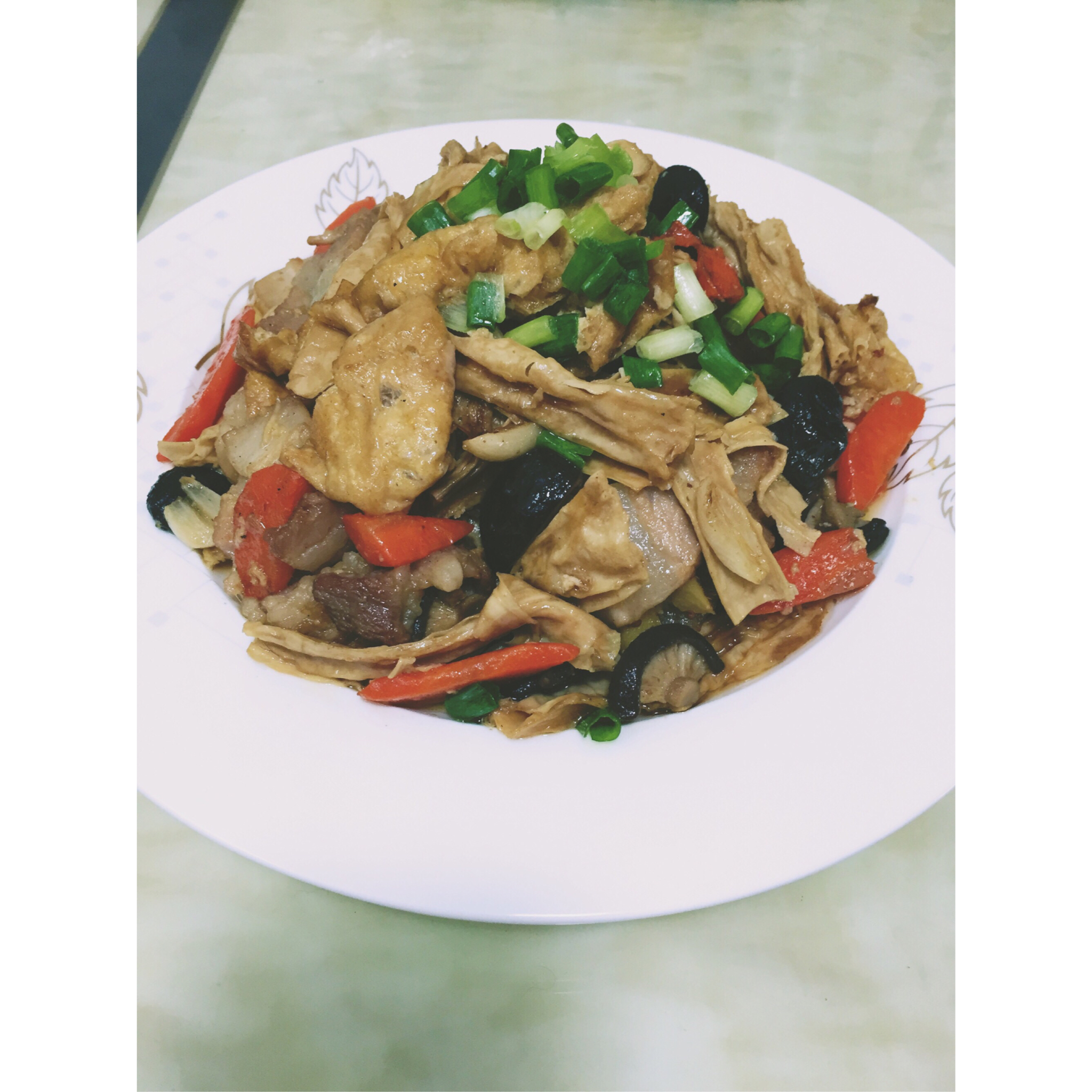 沙茶火腩炆枝竹
