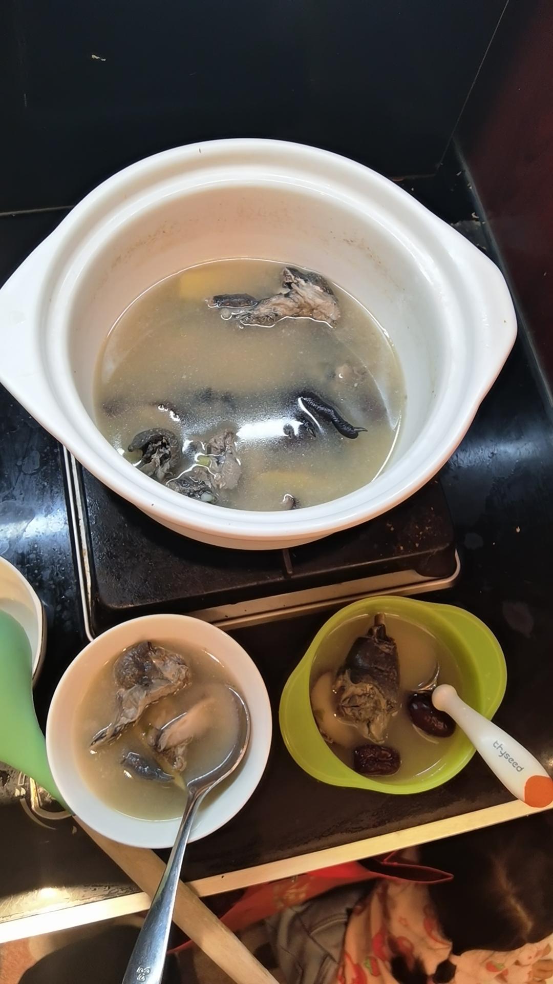 「家庭版」乌骨鸡汤💯