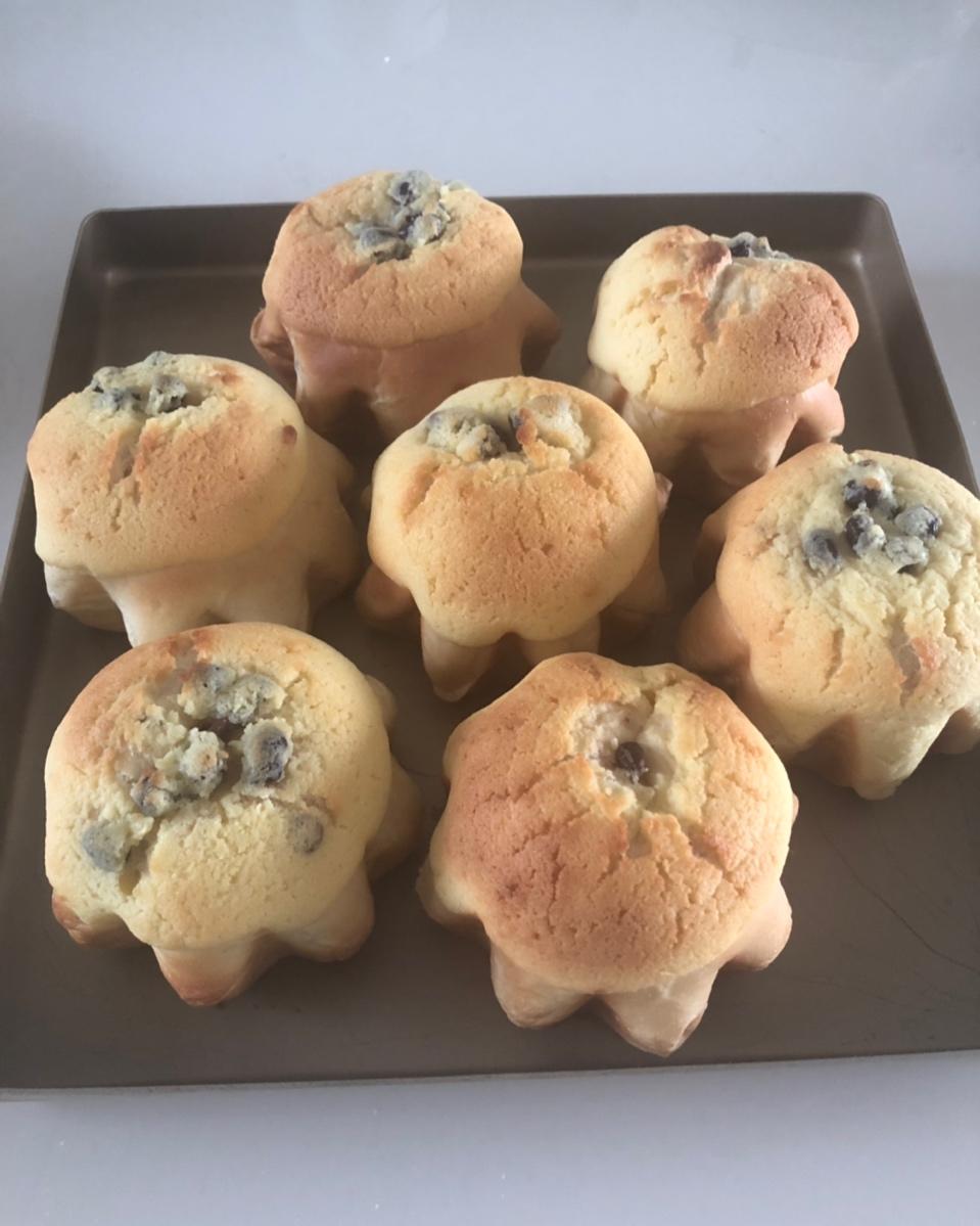 好吃到出炉就被抢光的墨西哥红豆面包
