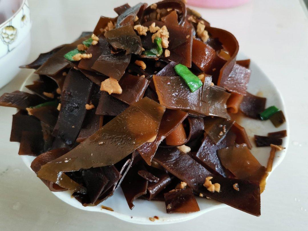 肉末海带丝