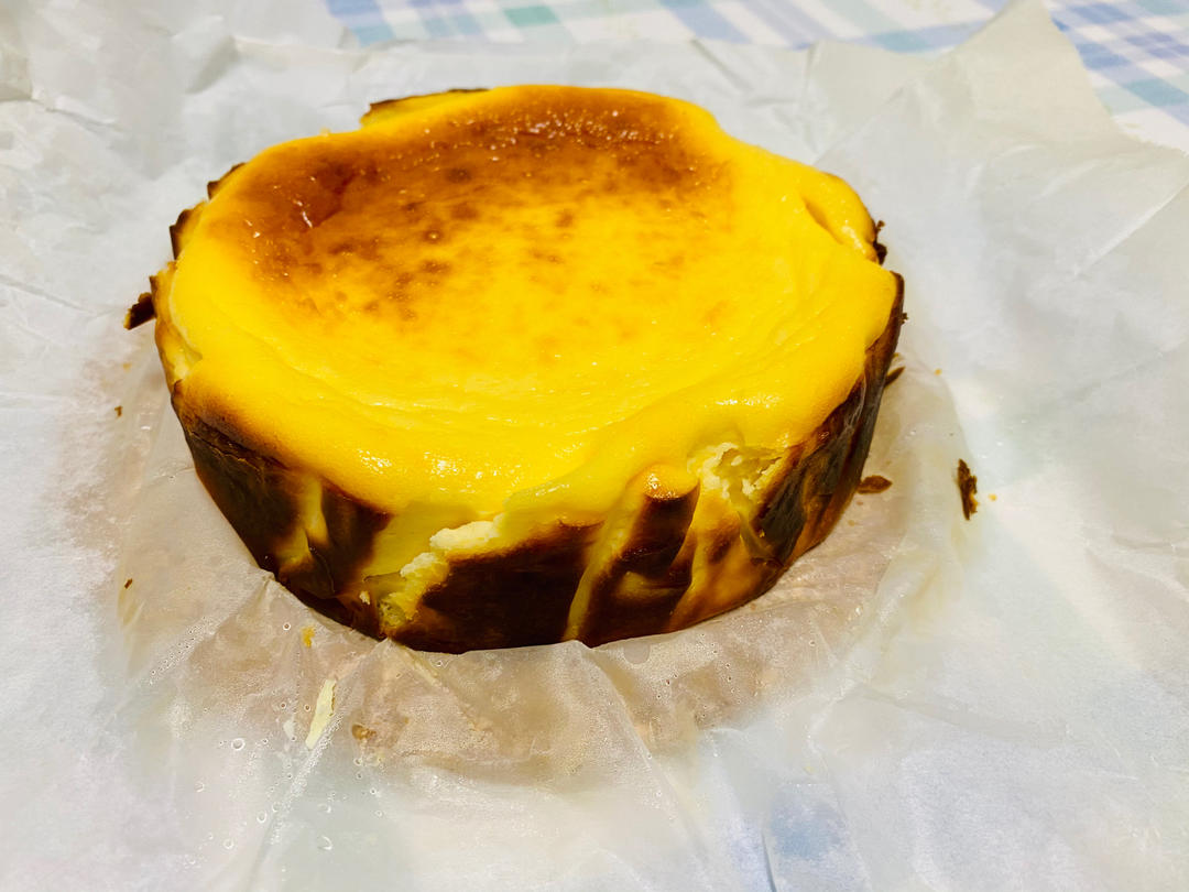 超简单巨好吃·零失败🔥巴斯克烤芝士蛋糕(6寸)