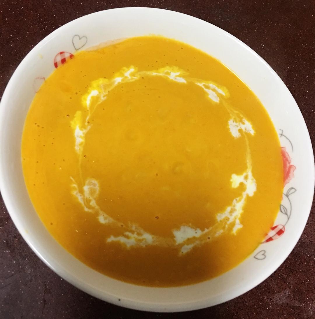 超级懒人——豆浆机版奶油南瓜汤