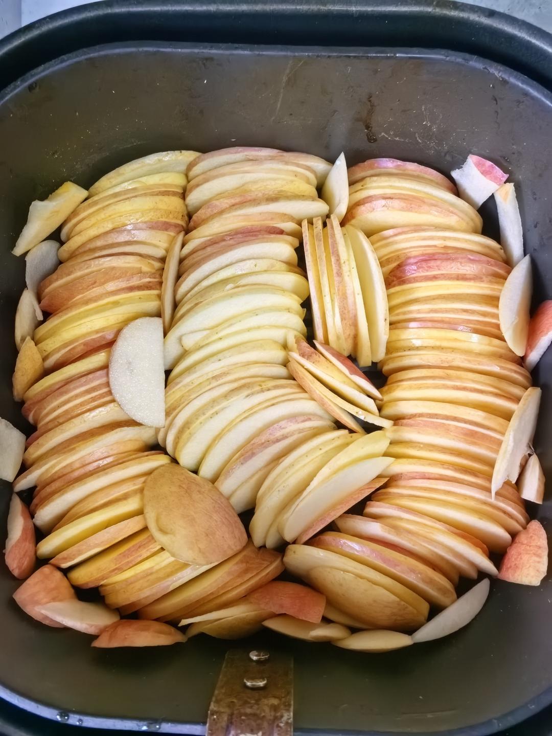 空气炸锅之苹果脆片🍎拯救你的不开心