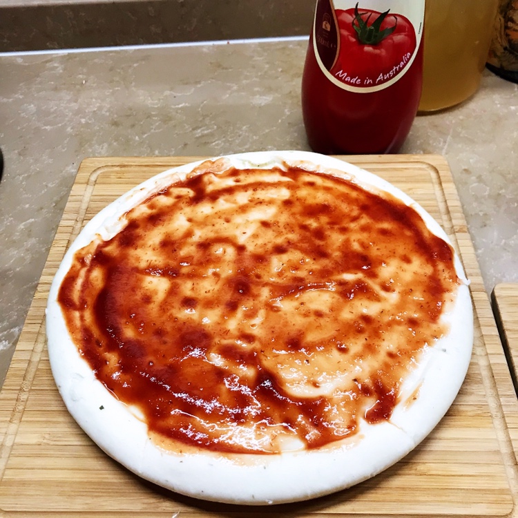 香肠披萨「9寸」的做法 步骤1