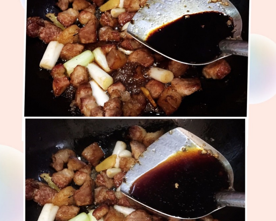 撑台面的大菜鲍鱼红烧肉简单版的做法 步骤10