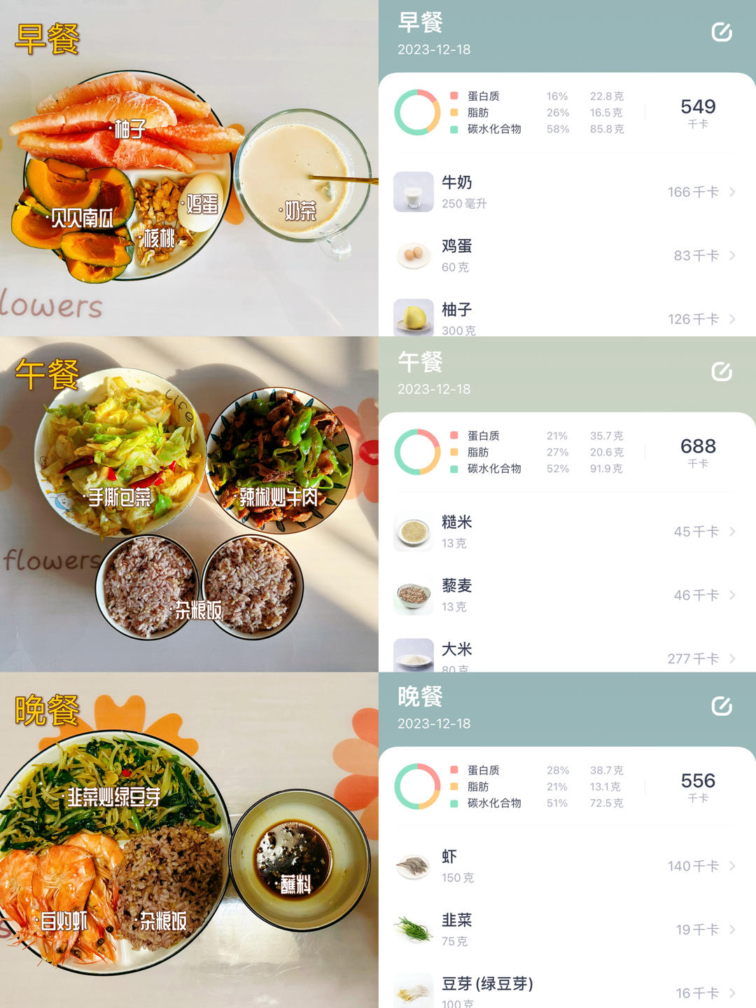 每日食谱 | 好好吃饭，健康生活的做法