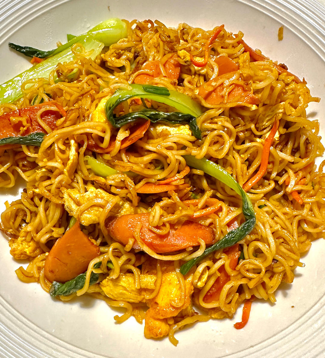 秒杀路边摊的炒方便面