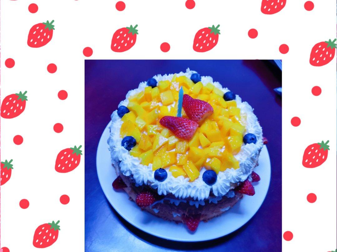 圣诞呆萌裸蛋糕