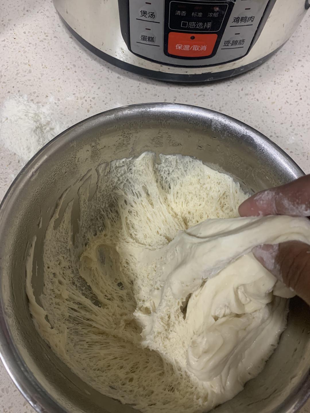 纯奶手撕吐司的做法 步骤1