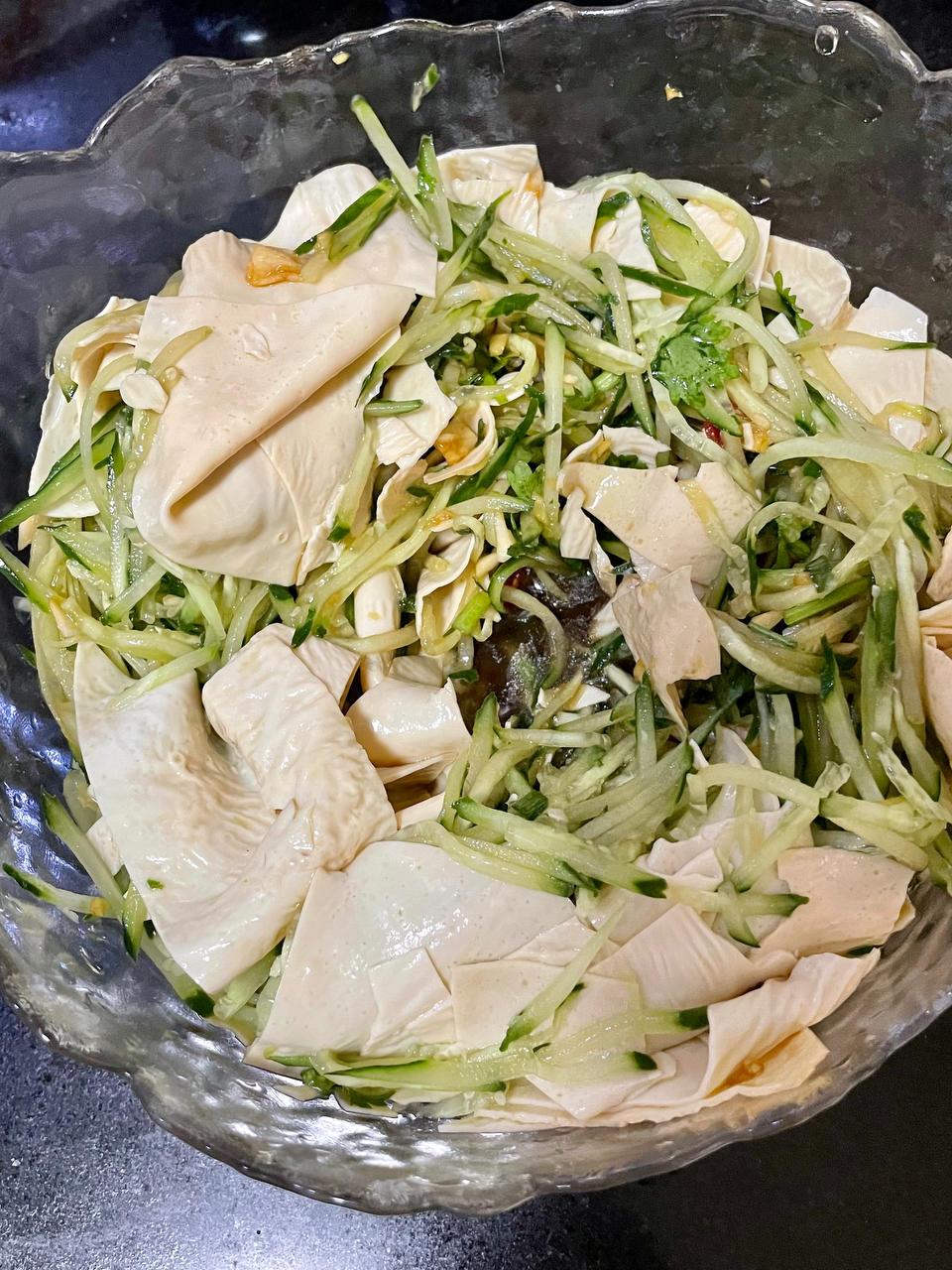 ㊙️家常菜‼️一盘成本不到三块钱‼️香菜拌油豆皮