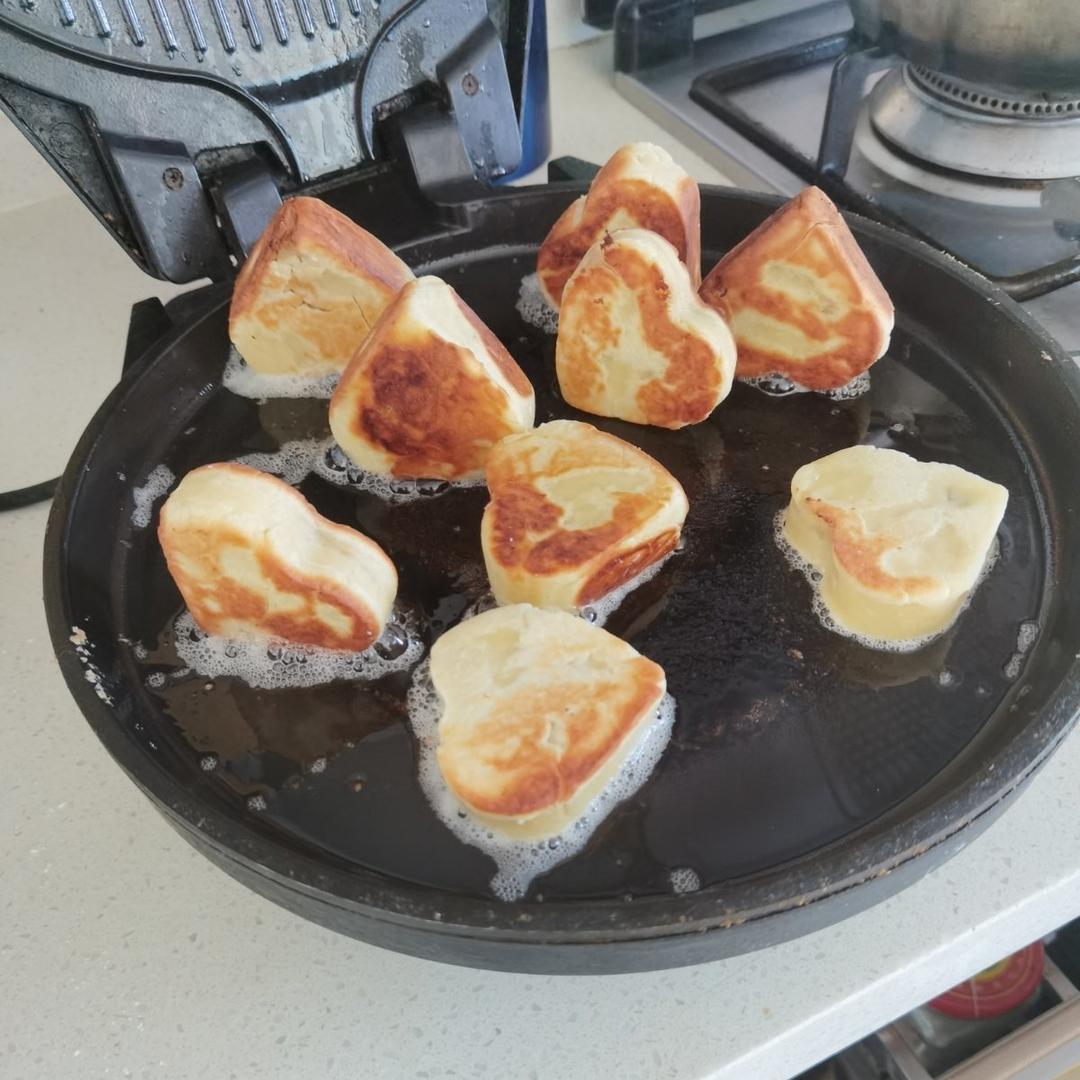 一次成功❣️平底锅❣️仙豆糕❣️无黄油