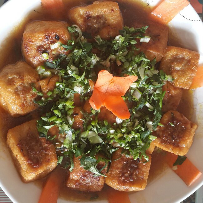 豆腐泡塞肉