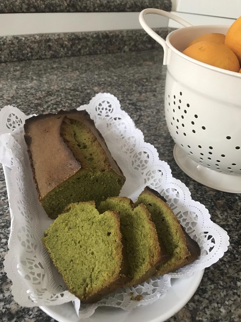 甜而不腻的抹茶磅蛋糕
