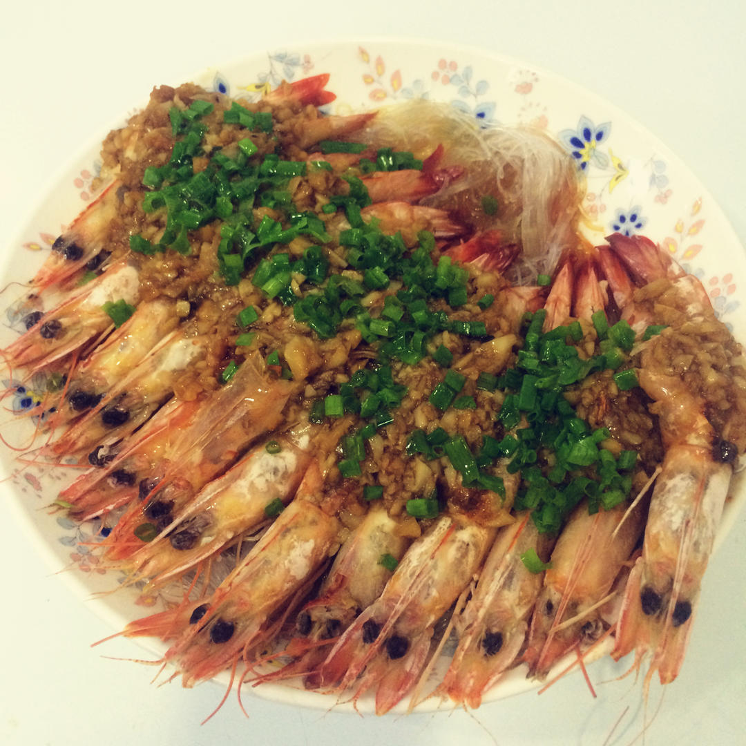 蒜蓉粉丝蒸虾