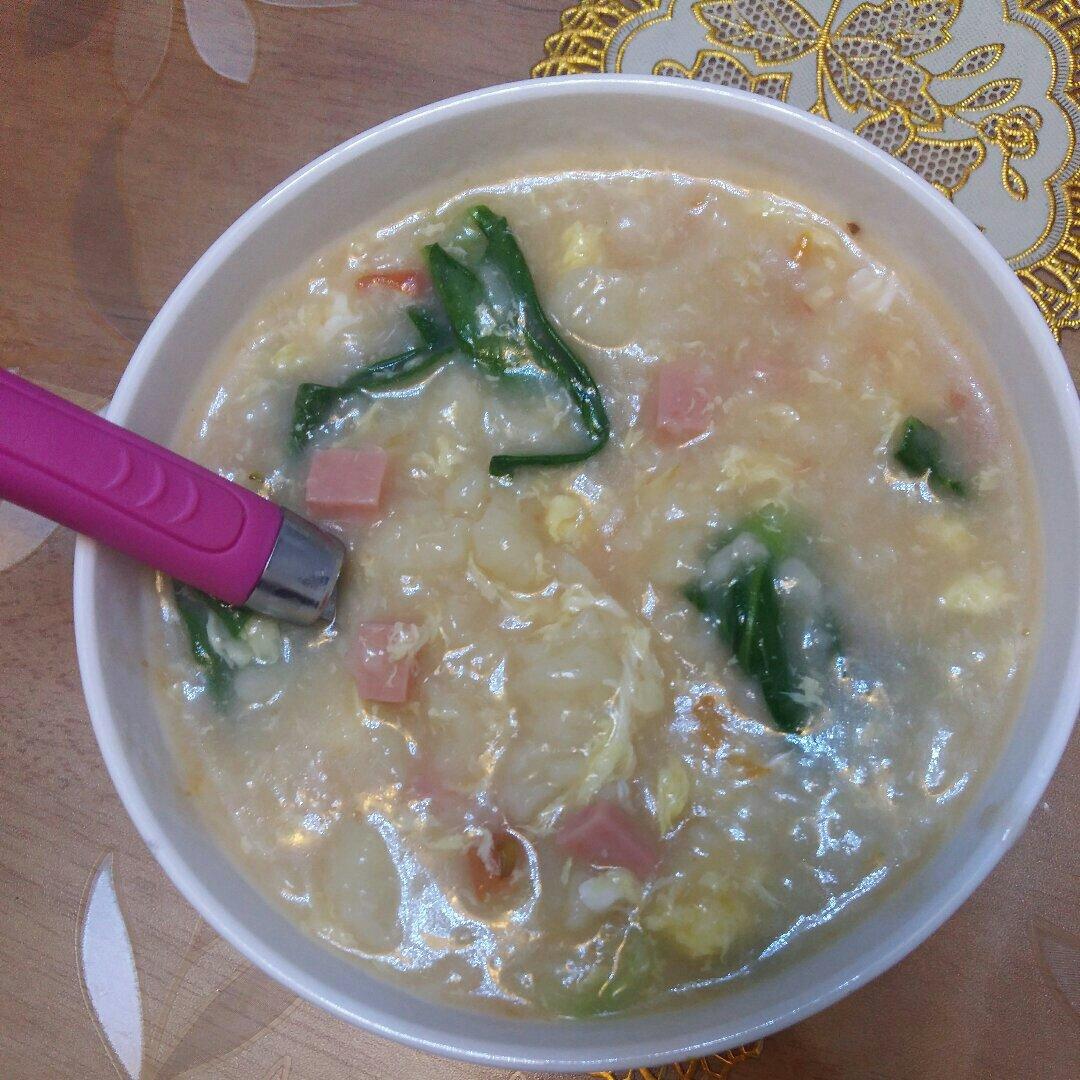 西红柿鸡蛋疙瘩汤