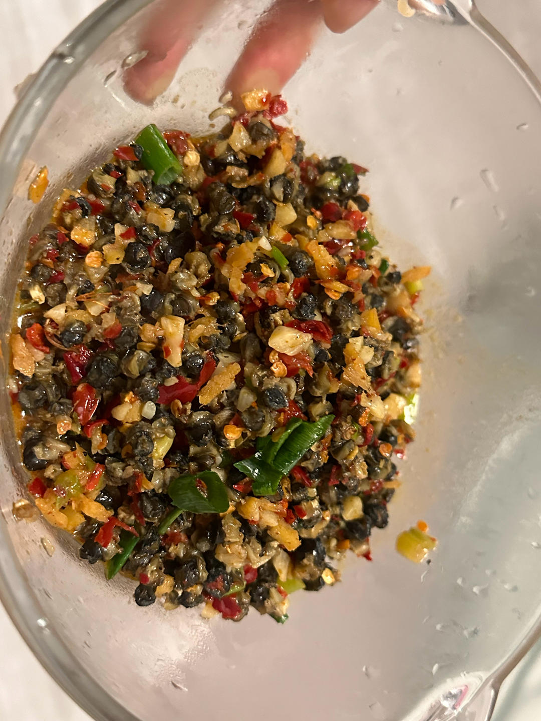 爆炒香辣田螺肉