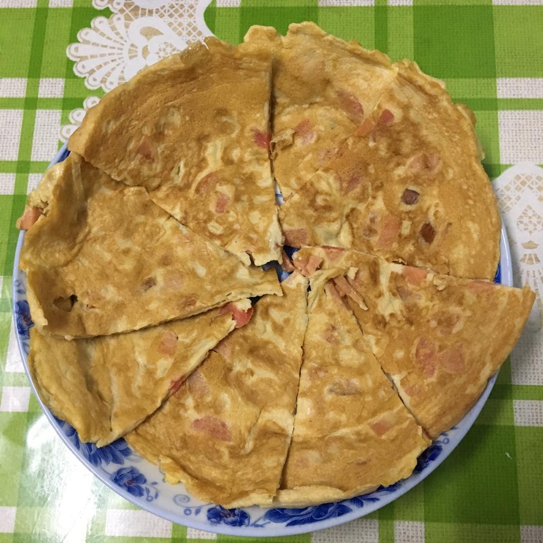 鸡蛋蔬菜饼