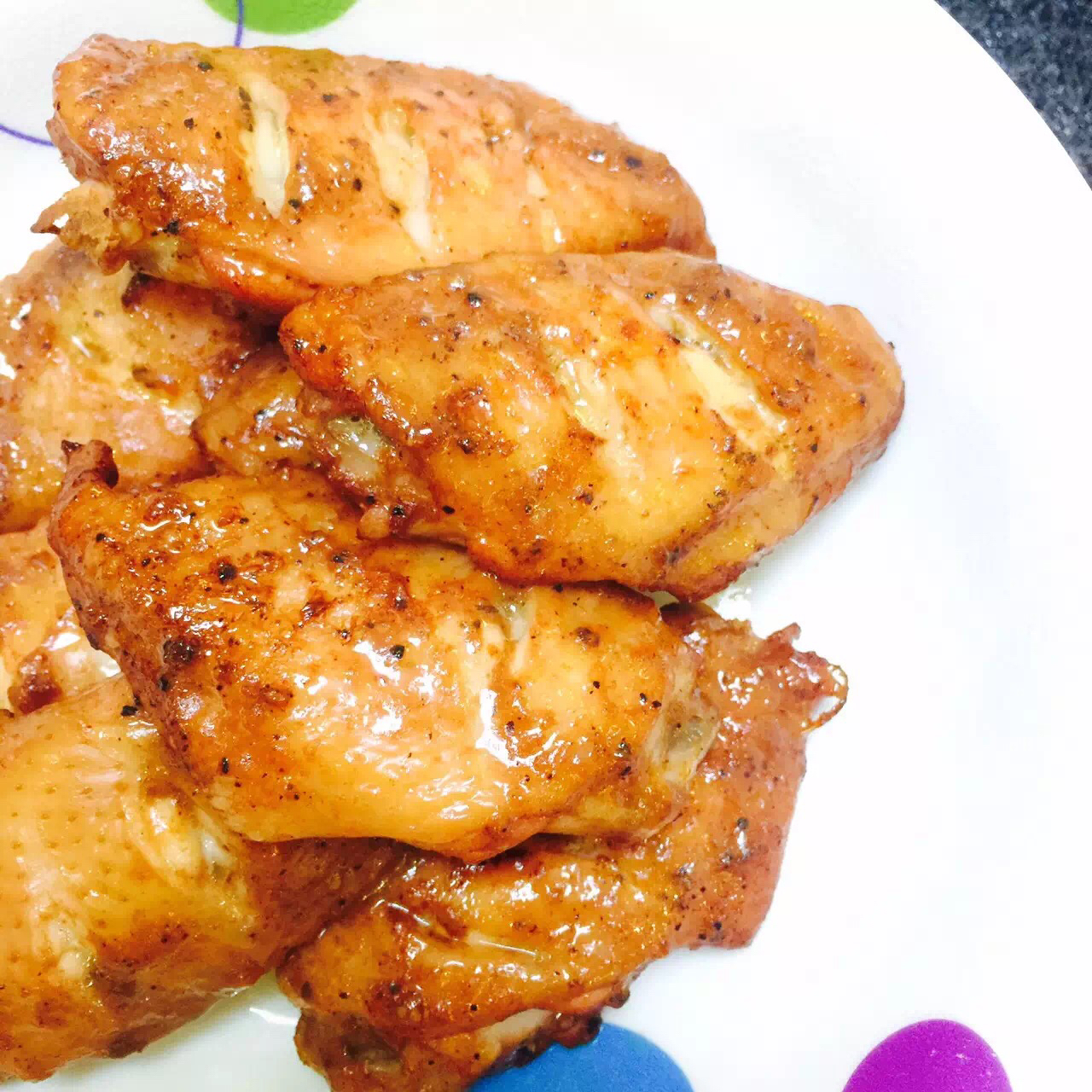 蜜汁鸡翅（烤箱版）