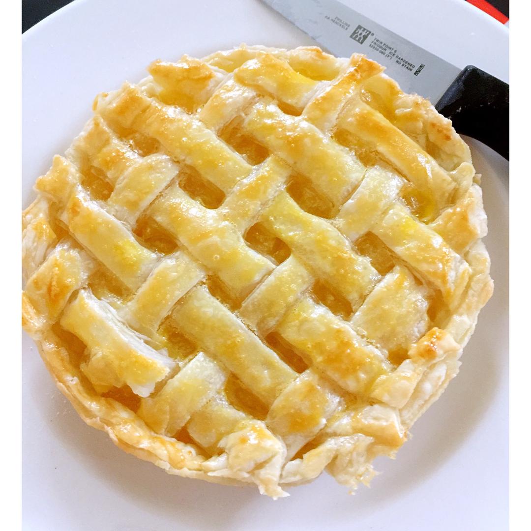 大可-厨神驾到做的菠萝派(八寸派盘)