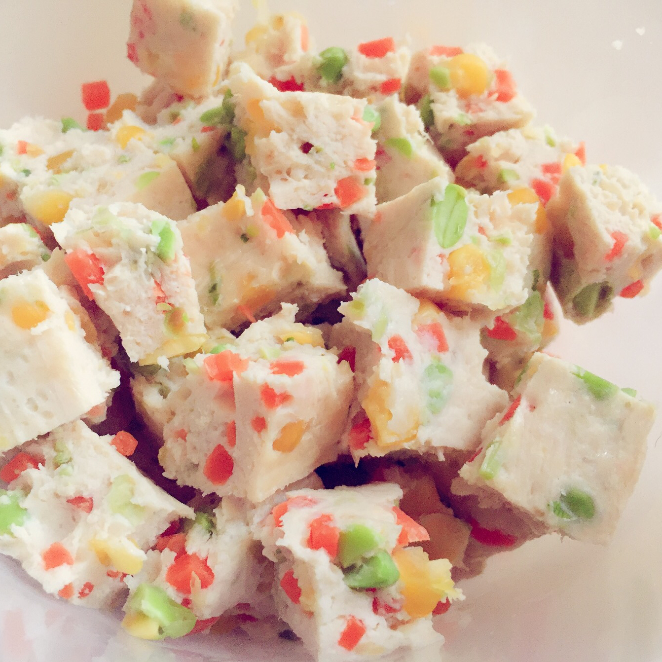 微波炉鸡胸肉方块