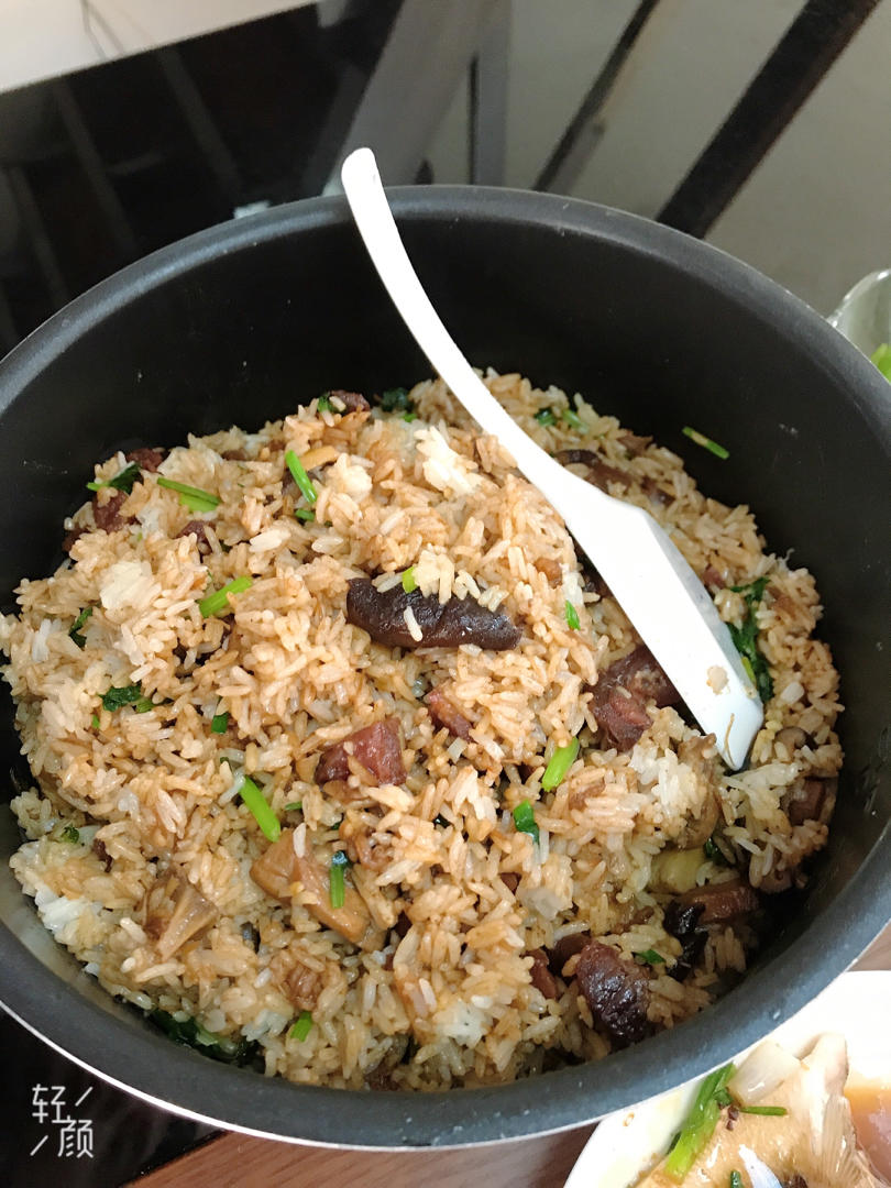 😍电饭煲腊味饭-懒人版