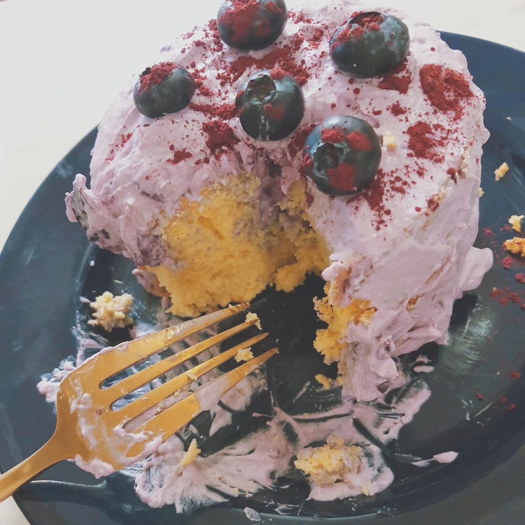 生酮6寸戚风蛋糕