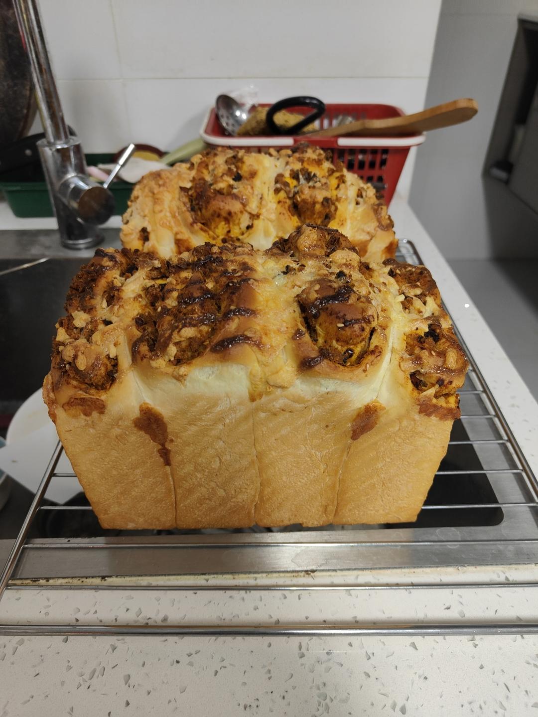 老干妈肉松吐司🍞