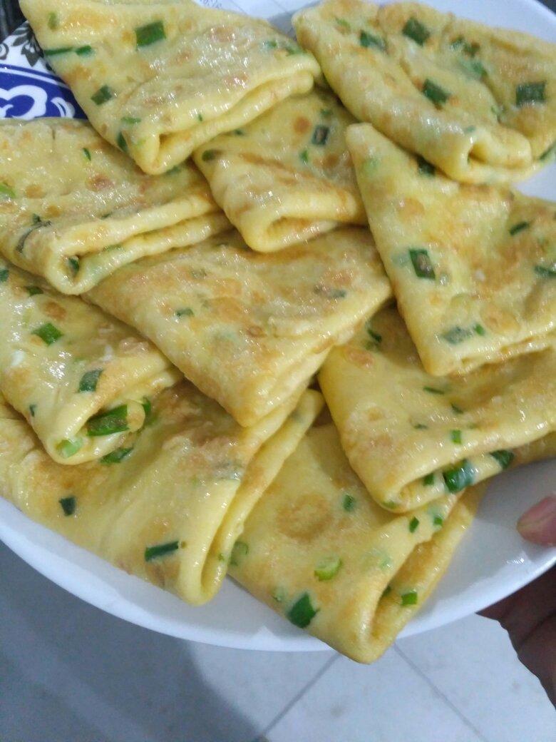 香葱鸡蛋饼